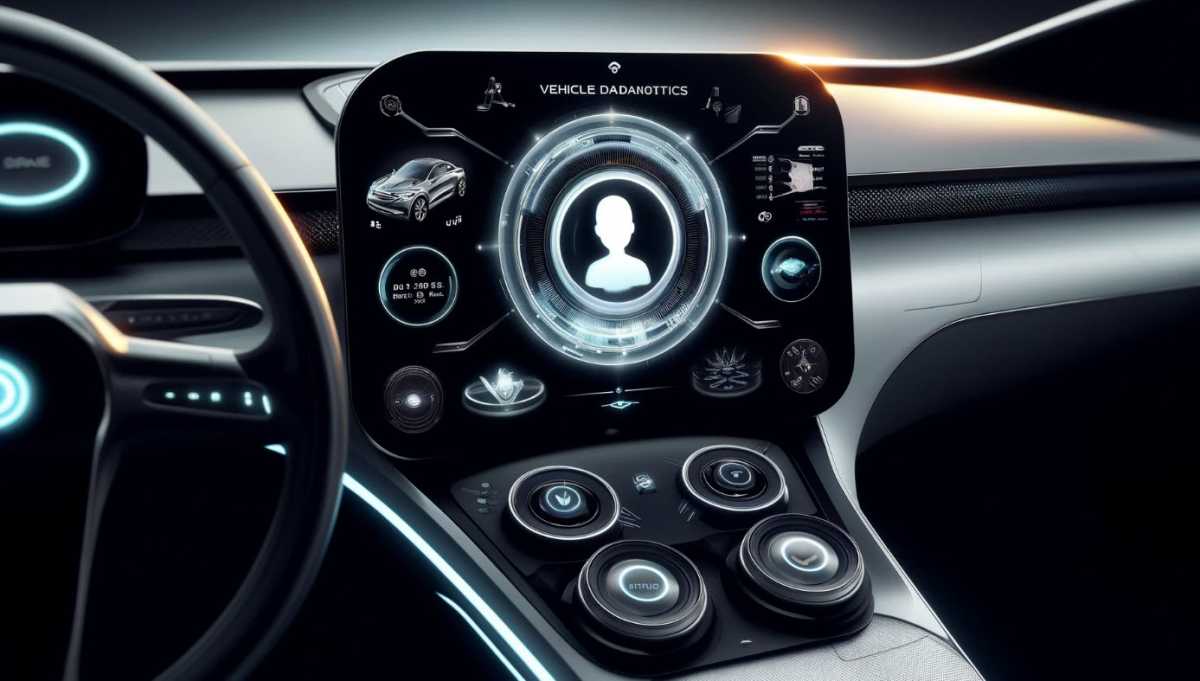 Приборная панель с ИИ