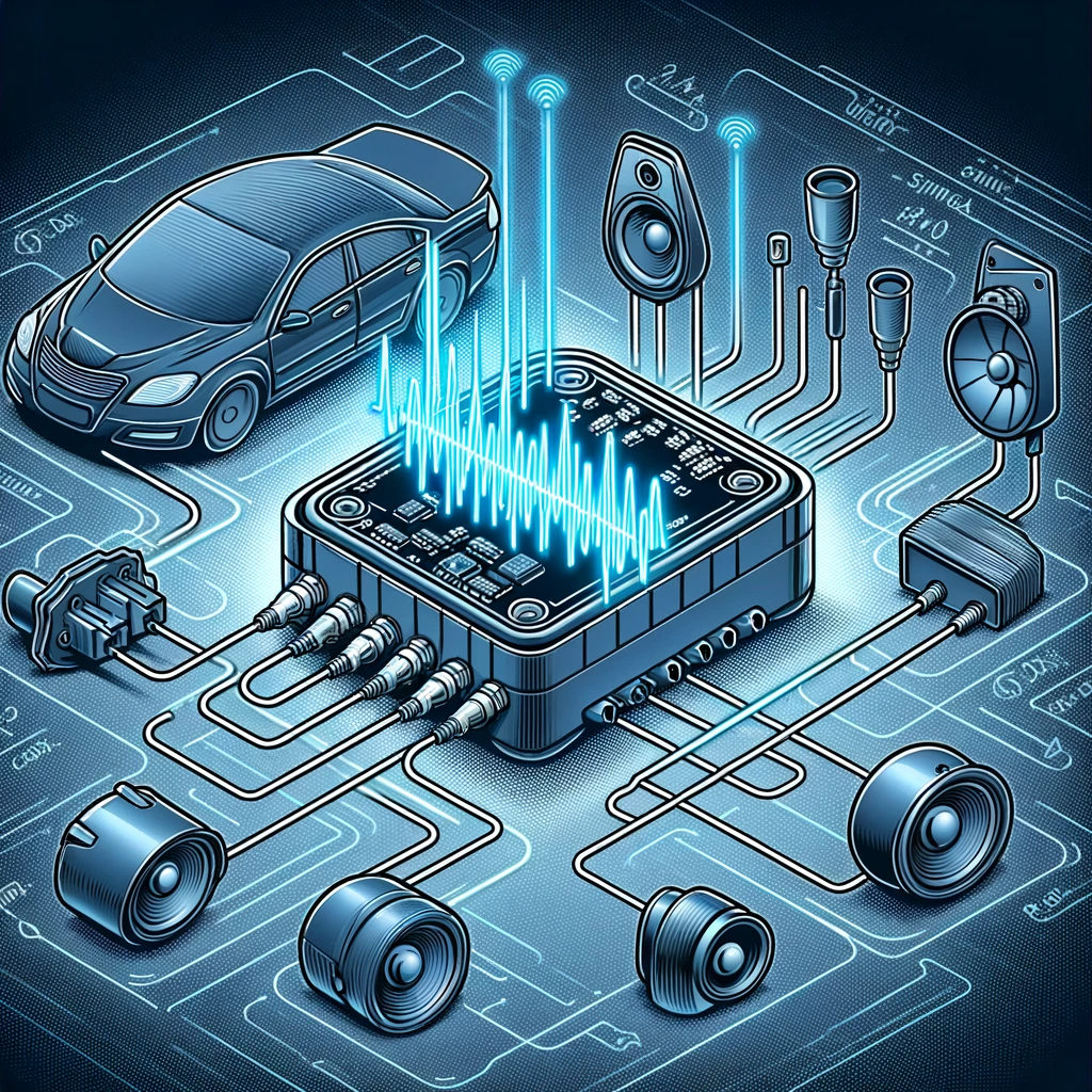 Разводка акустики по машине Разводка акустики по машине