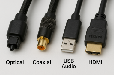 Сравнение оптического, коаксиального, USB audio и HDMI выходов
